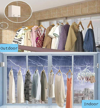 Telescopic Clothesline – Retractable Drying Rope